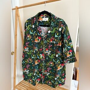 Printfresh Sleep Shirt Gnome Garden 🍄🐌🪴